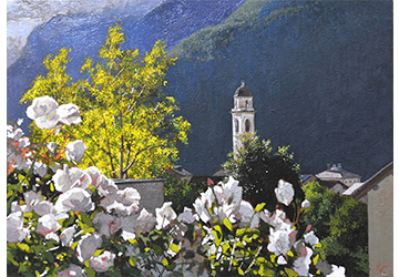 西房浩二　朝日の花