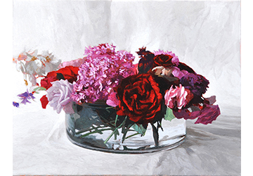 西房浩二　トレーの花瓶