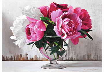 西房浩二　芍薬