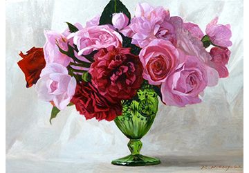 西房浩二　ピンクと赤