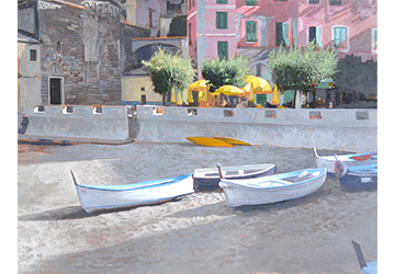 西房浩二　午後の浜辺