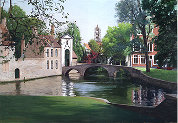 西房浩二　修道院の橋