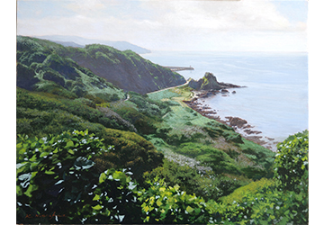 西房浩二　能登眺望