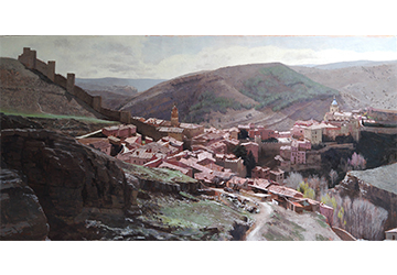 西房浩二　山あいの街アルバラシン