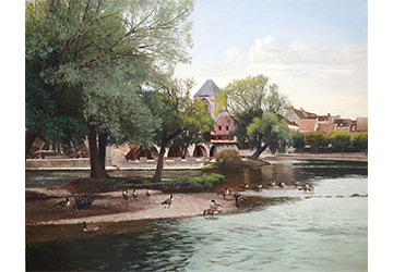 西房浩二　水鳥・moret