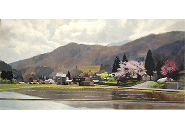 西房浩二　鳥越の春