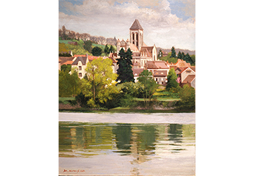 西房浩二　新緑の教会