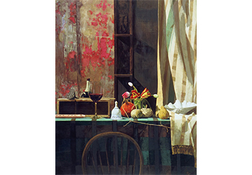 西房浩二　春の画室