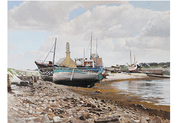 西房浩二　潮満ちる・Camaret