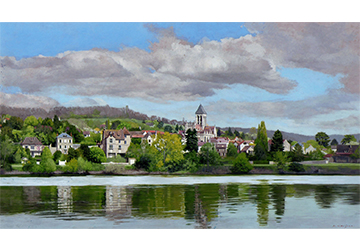 西房浩二　雨上がりVetheuil