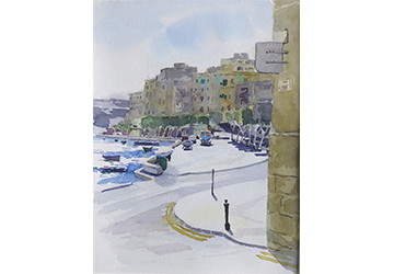 西房浩二　昼下がりの広場